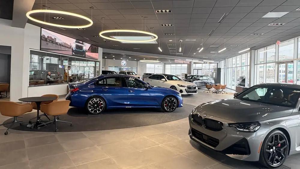 Interior of Thompson BMW of Doylestown